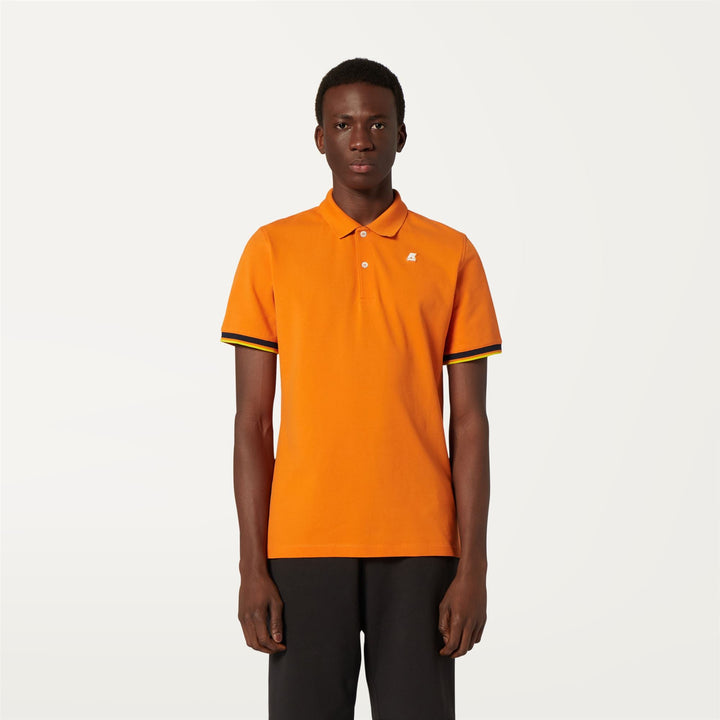VINCENT - Polo Shirts - Polo - MAN - ORANGE RUSSET