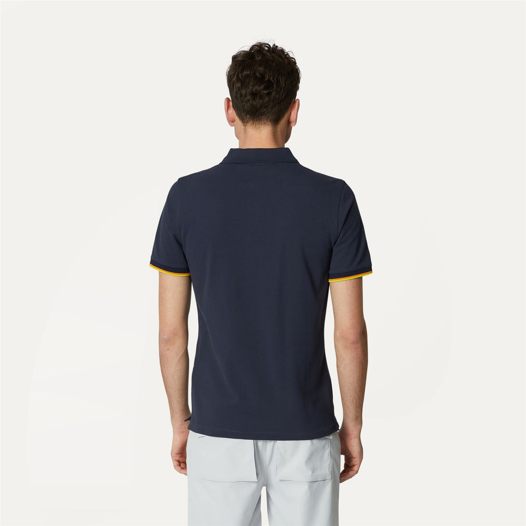 Polo Shirts_MAN_VINCENT_Polo_Blue Depth - Commercial 6