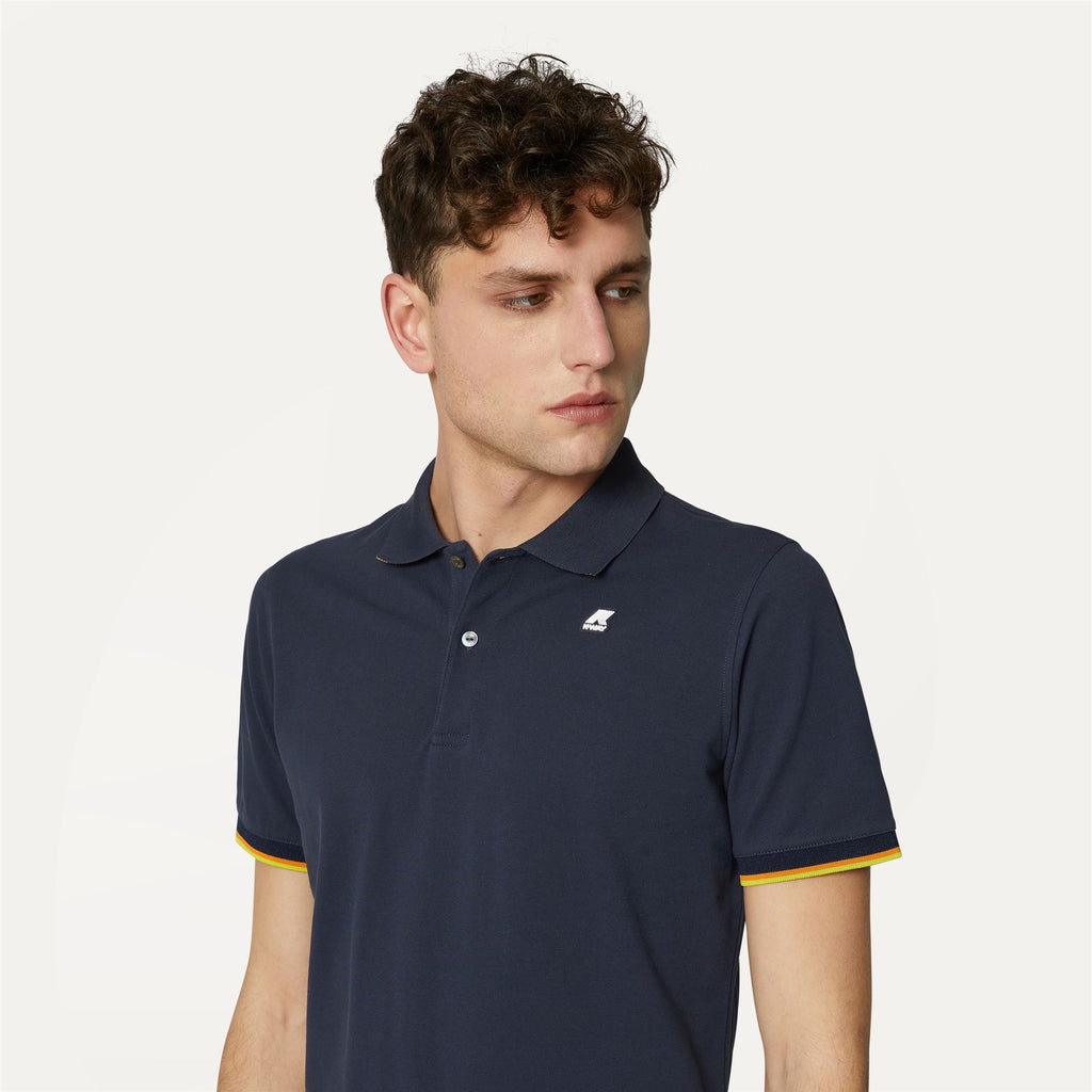 Polo Shirts_MAN_VINCENT_Polo_Blue Depth - Commercial 7