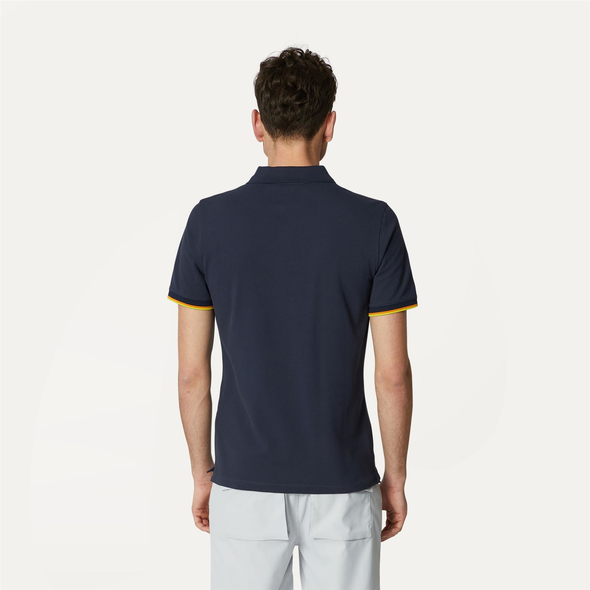 Polo Shirts_MAN_VINCENT_Polo_Blue Depth - Commercial 6