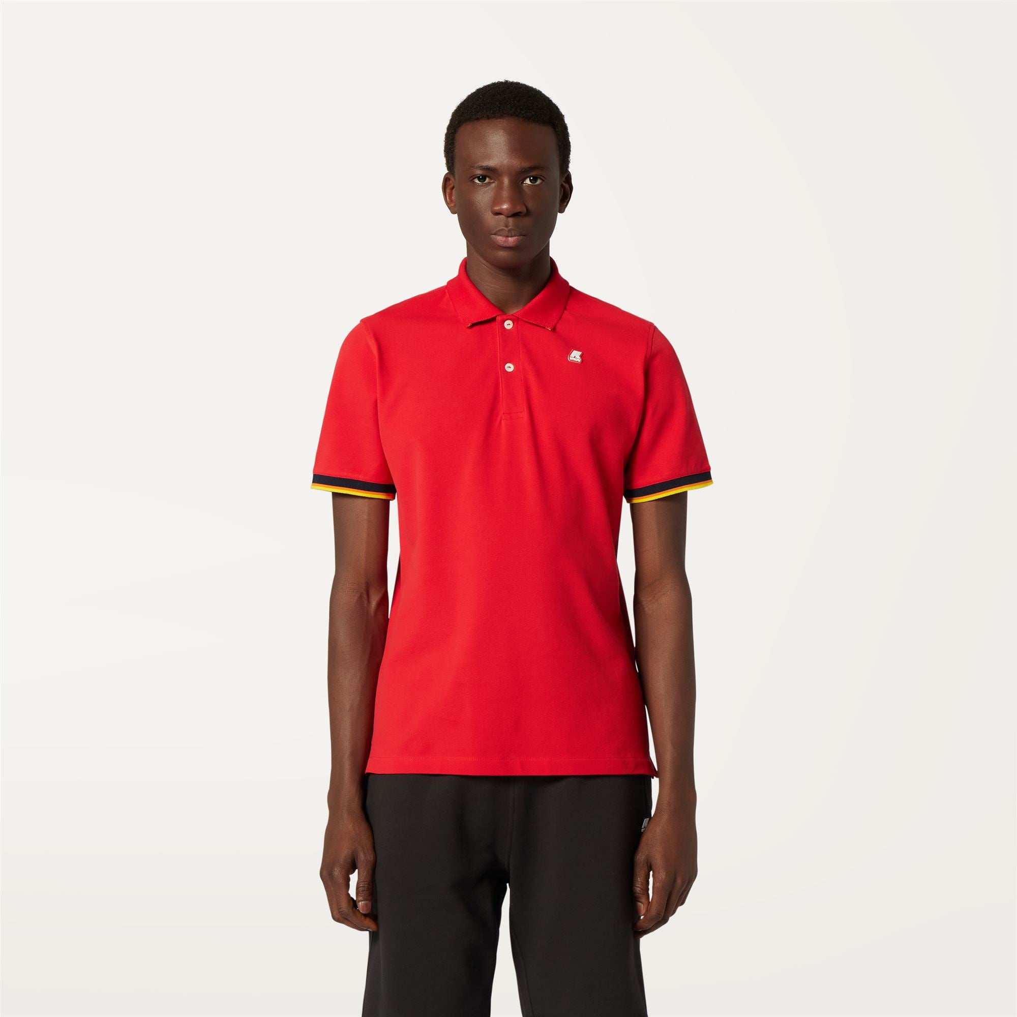 Polo Shirts_MAN_VINCENT_Polo_Red - Commercial 4