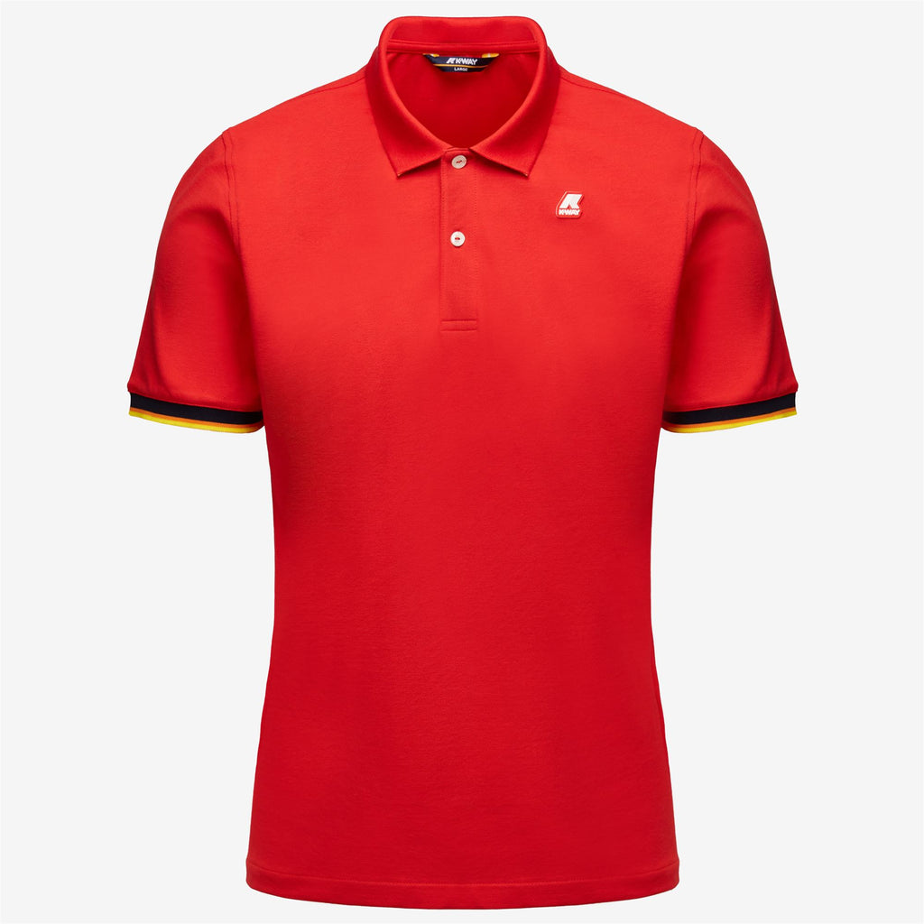 Polo Shirts_MAN_VINCENT_Polo_Red - Commercial 1