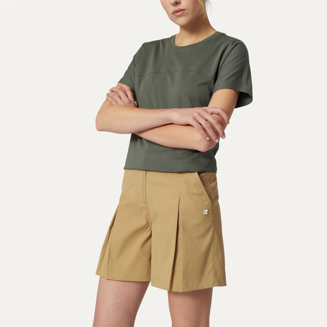 NOISE TWILL - Shorts - CHINO - WOMAN - BEIGE KHAKI main