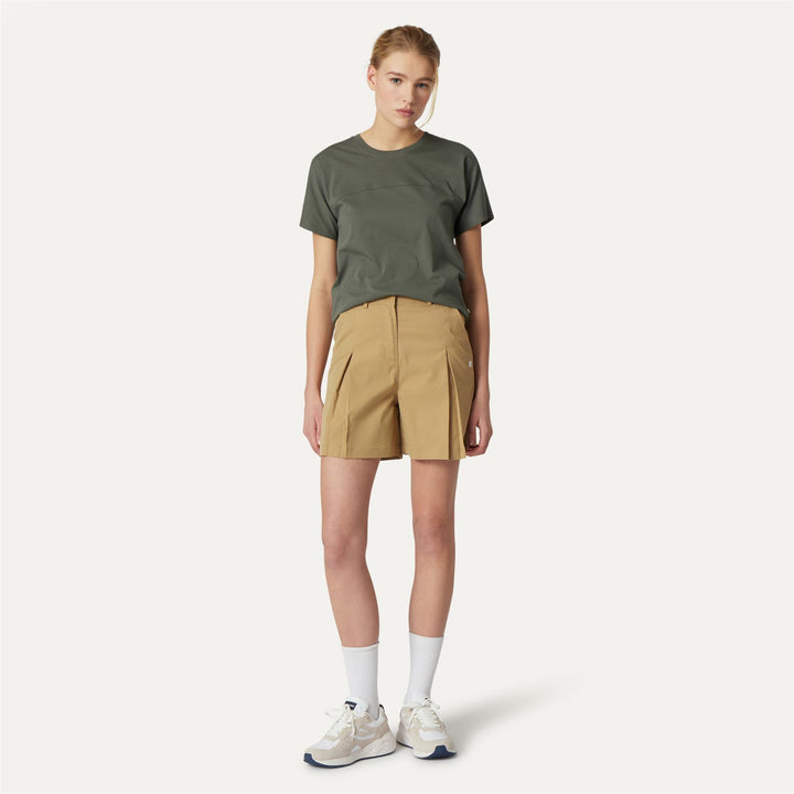 NOISE TWILL - Shorts - CHINO - WOMAN - BEIGE KHAKI 3