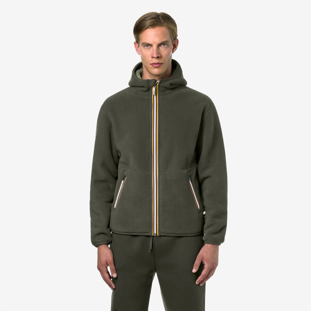 Fleece_Man_JACK SHERPA POLAR DOUBLE_Jacket_Green B-Green S - Commercial 4