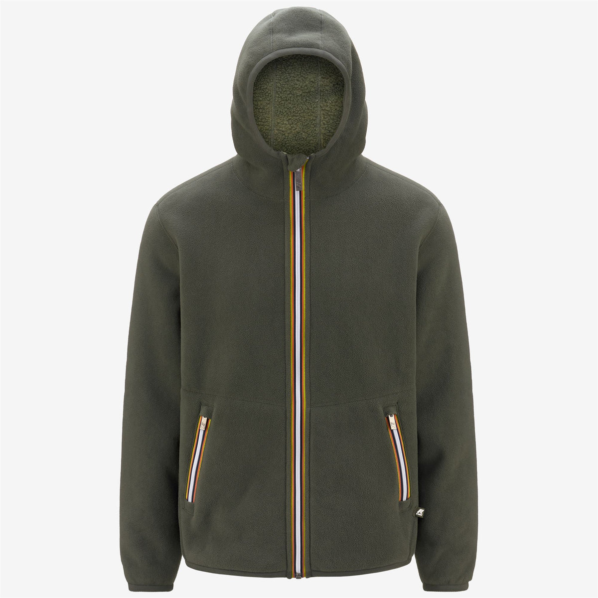 Fleece_Man_JACK SHERPA POLAR DOUBLE_Jacket_Green B-Green S - Commercial 1
