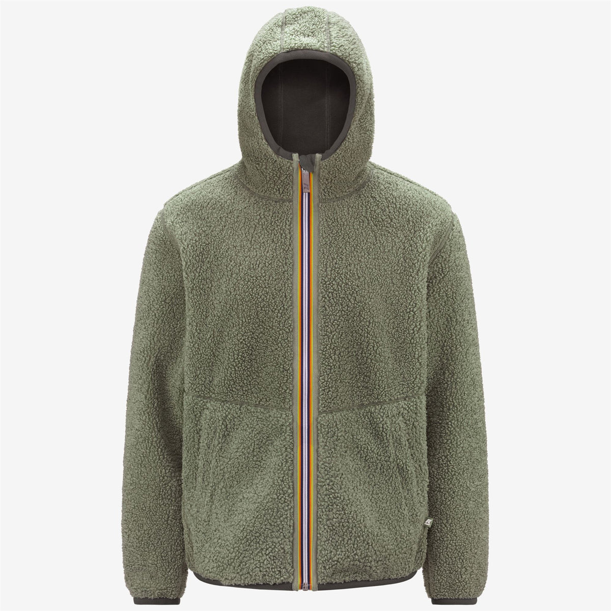 Fleece_Man_JACK SHERPA POLAR DOUBLE_Jacket_Green B-Green S - Commercial 2