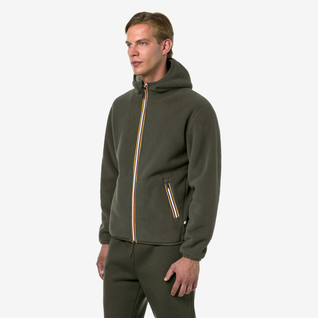 Fleece_Man_JACK SHERPA POLAR DOUBLE_Jacket_Green B-Green S - Commercial 5