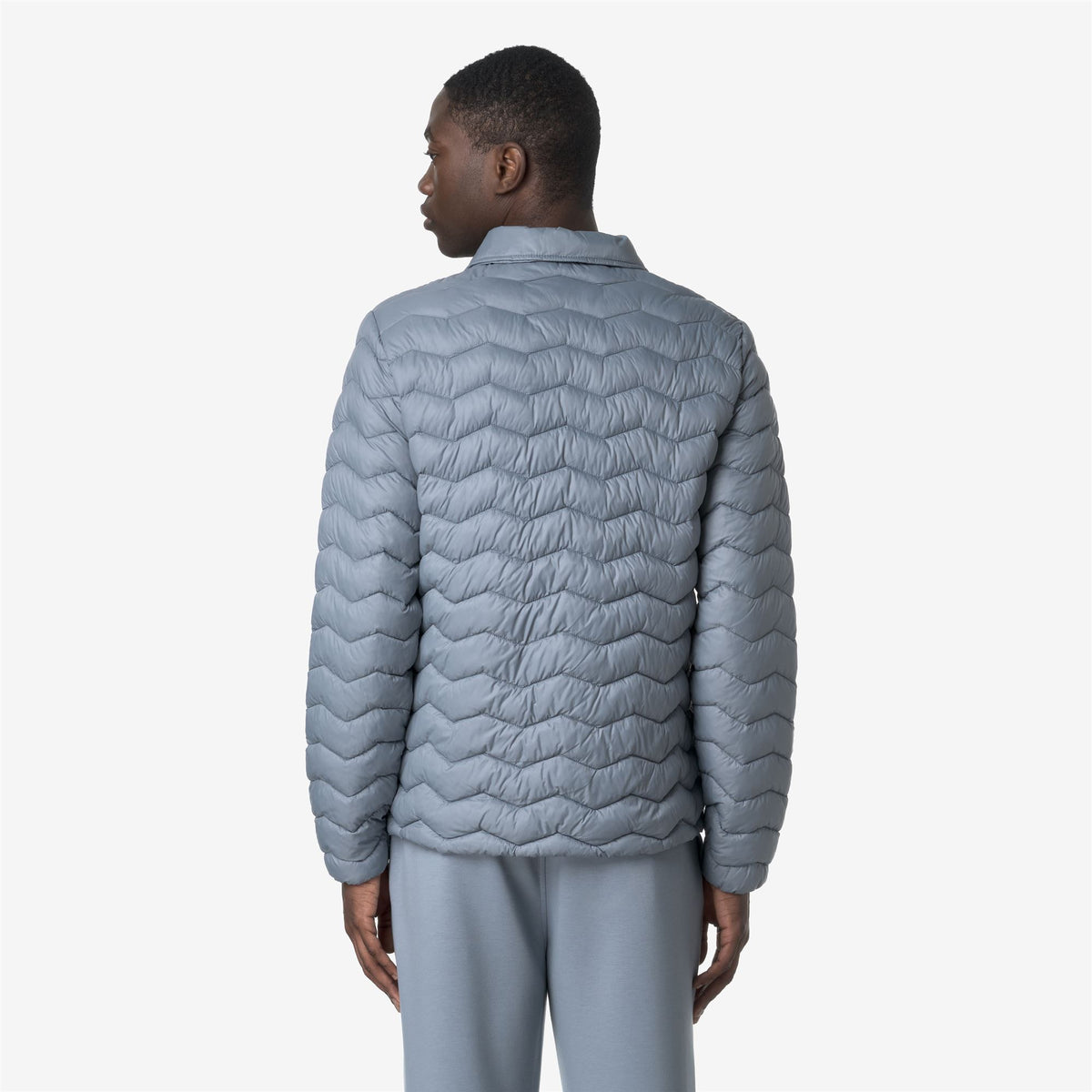 Jackets_MAN_BRUNO QUILTED WARM_Short_Grey Md - Commercial 6