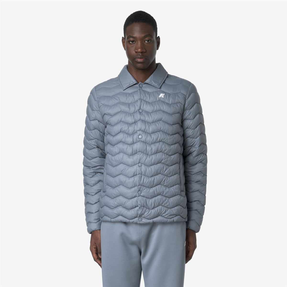 Jackets_MAN_BRUNO QUILTED WARM_Short_Grey Md - Commercial 4