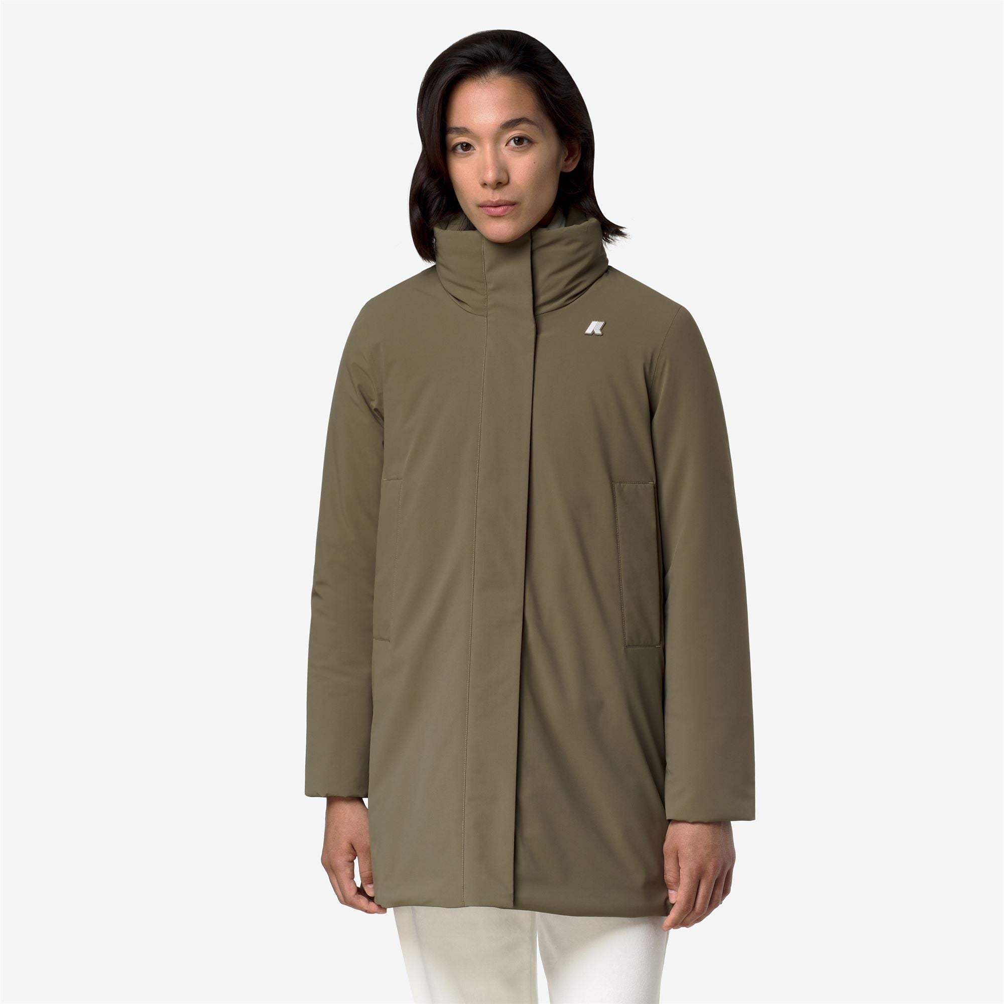Jackets_Woman_MARLA ST WARM_Mid_Green Army - Commercial 4