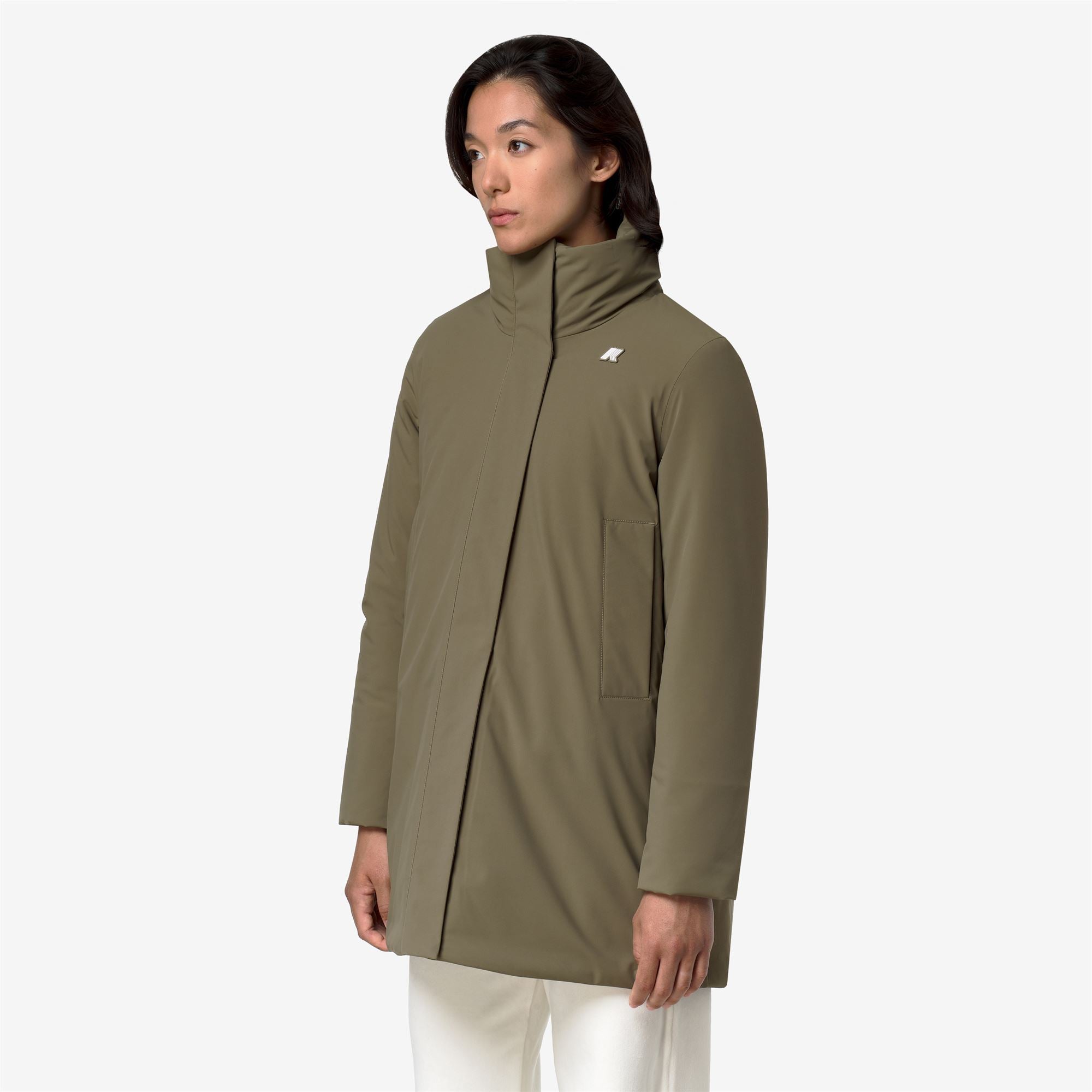 Jackets_Woman_MARLA ST WARM_Mid_Green Army - Commercial 5