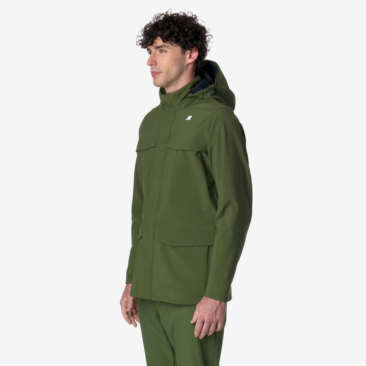 MANPHY BONDED - Jackets - Mid - MAN - GREEN C-BLUE D 4