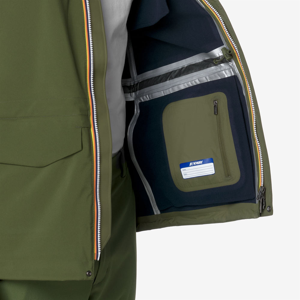 MANPHY BONDED - Jackets - Mid - MAN - GREEN C-BLUE D 02