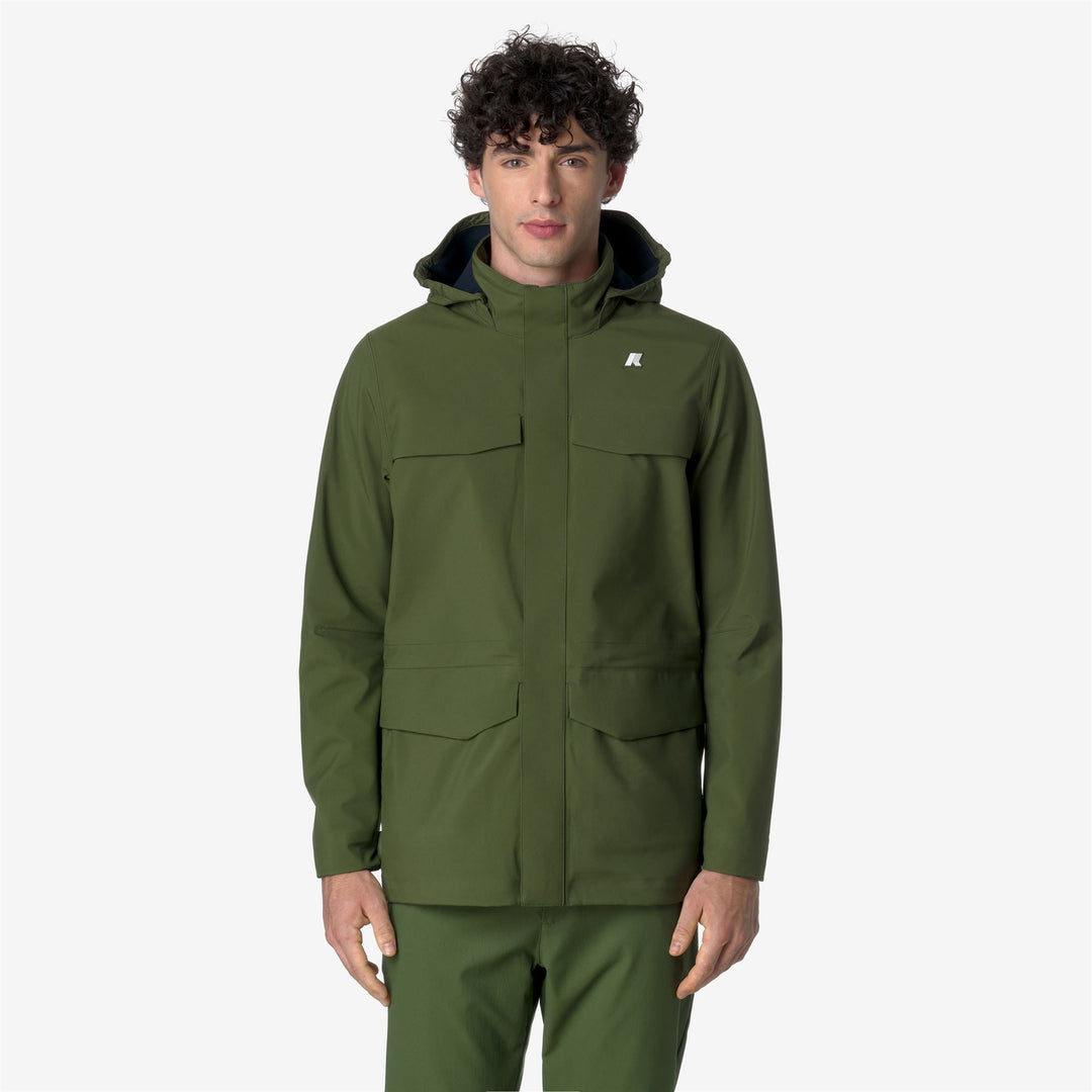 MANPHY BONDED - Jackets - Mid - MAN - GREEN C-BLUE D main