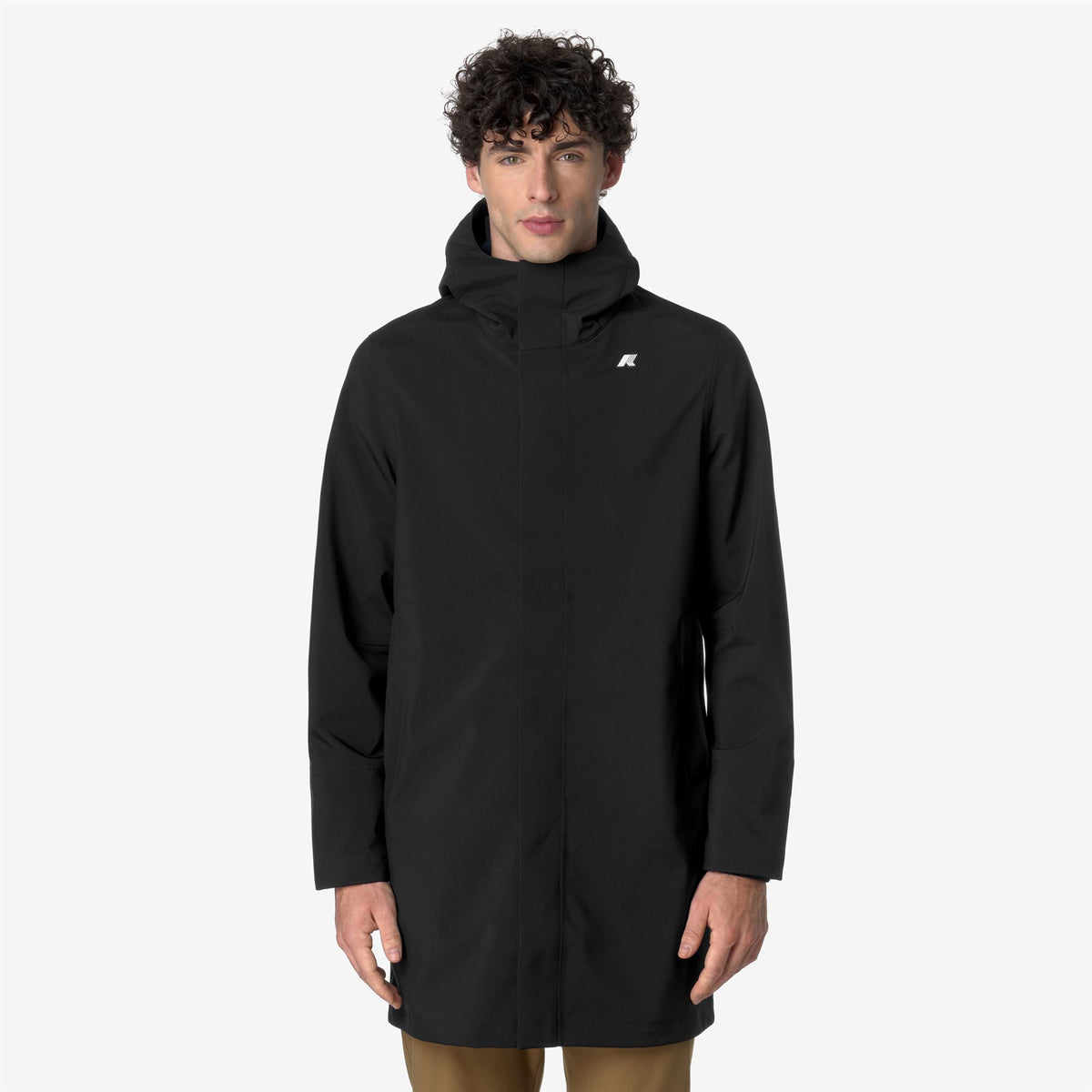 Jackets_MAN_THOMAS BONDED_Long_Black-Blue Depth - Black Pure - Blue Depth - Commercial 3