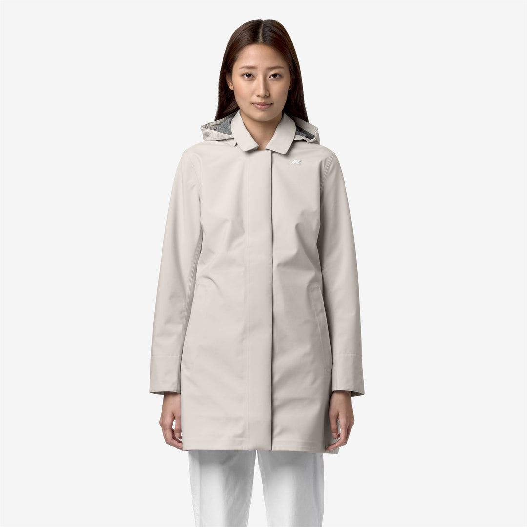 MATHY BONDED JERSEY - Vestes - Milieu - Femme - BEIGE LT main