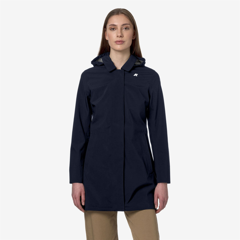 MATHY BONDED JERSEY - Jackets - Mid - WOMAN - BLUE DEPTH 02