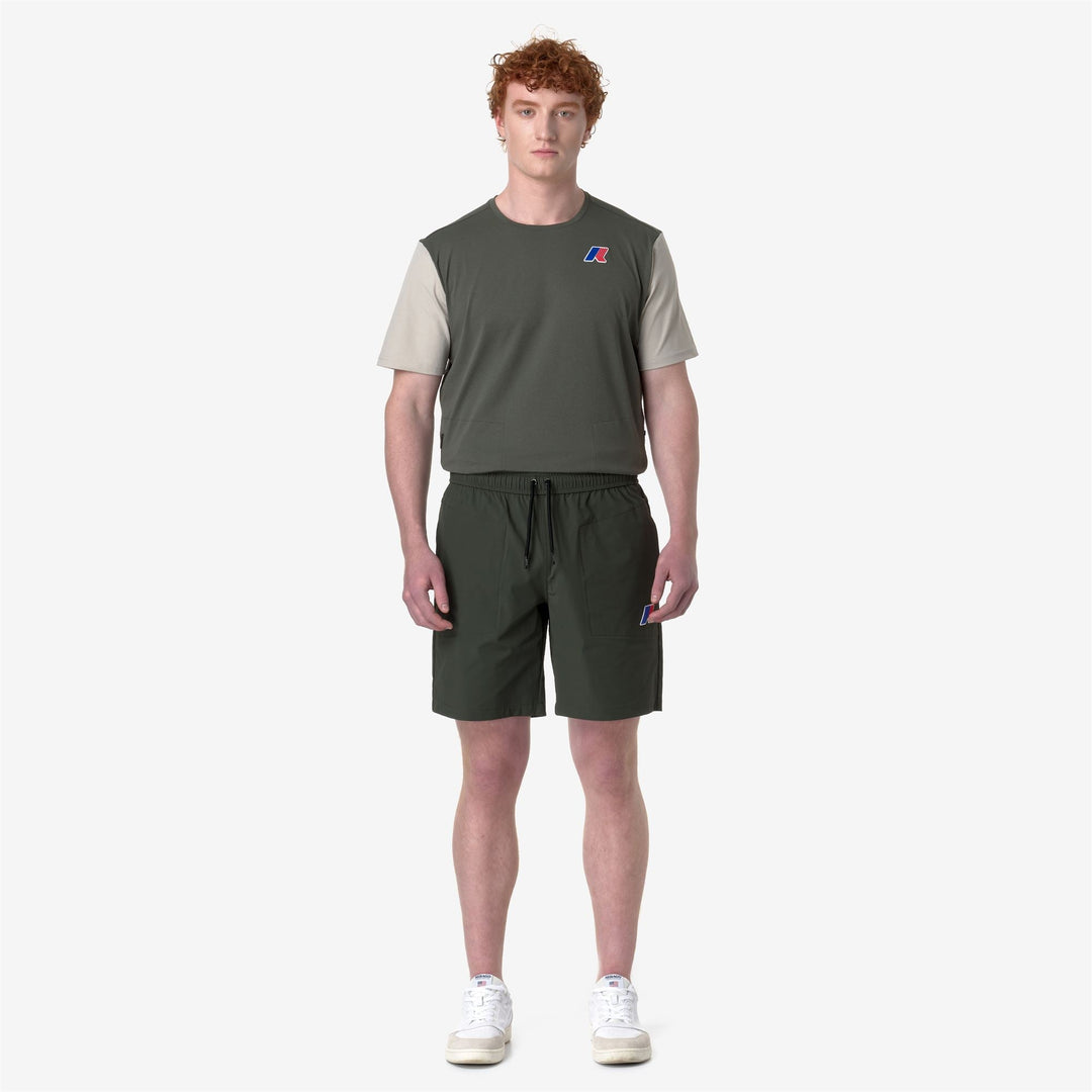 NESTY LF - Shorts - Sport Shorts - UNISEX - GREEN BLACKISH