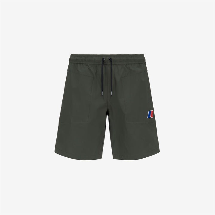 NESTY LF - Shorts - Sport Shorts - UNISEX - GREEN BLACKISH