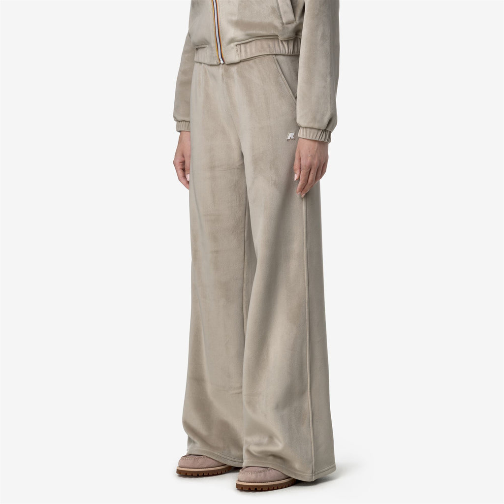 Pants_WOMAN_JENNY VELOUR POLAR_Sport Trousers_Beige Cashmere-Beige Cashmere - Commercial 5
