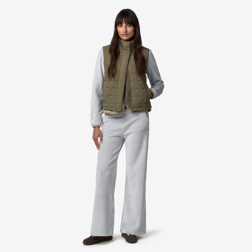 Pants_Woman_JENNY VELOUR POLAR_Sport Trousers_Grey Ash - Beige Khaki - Commercial 7
