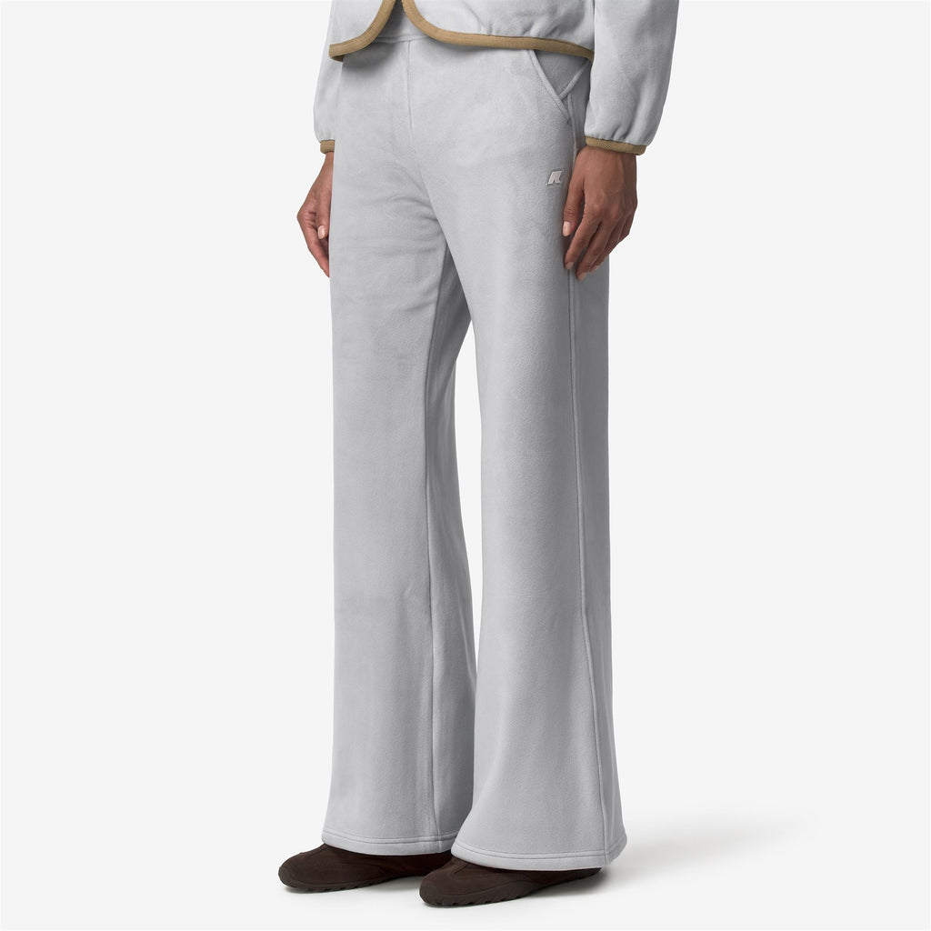 Pants_Woman_JENNY VELOUR POLAR_Sport Trousers_Grey Ash - Beige Khaki - Commercial 5