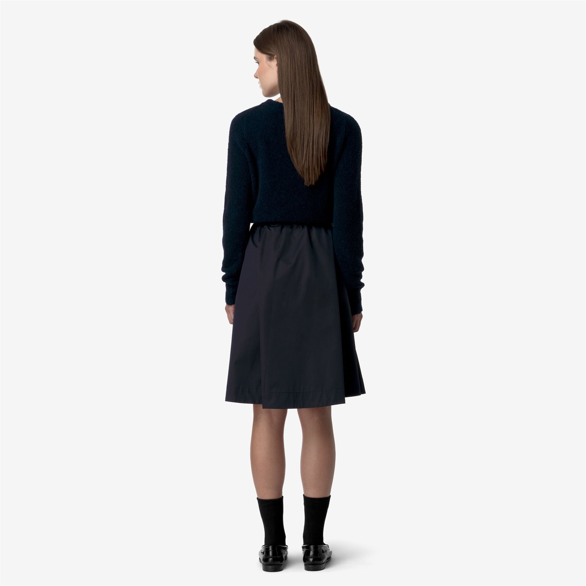 Skirts_WOMAN_GAELA SATIN_Longuette_Blue Depth - Commercial 6