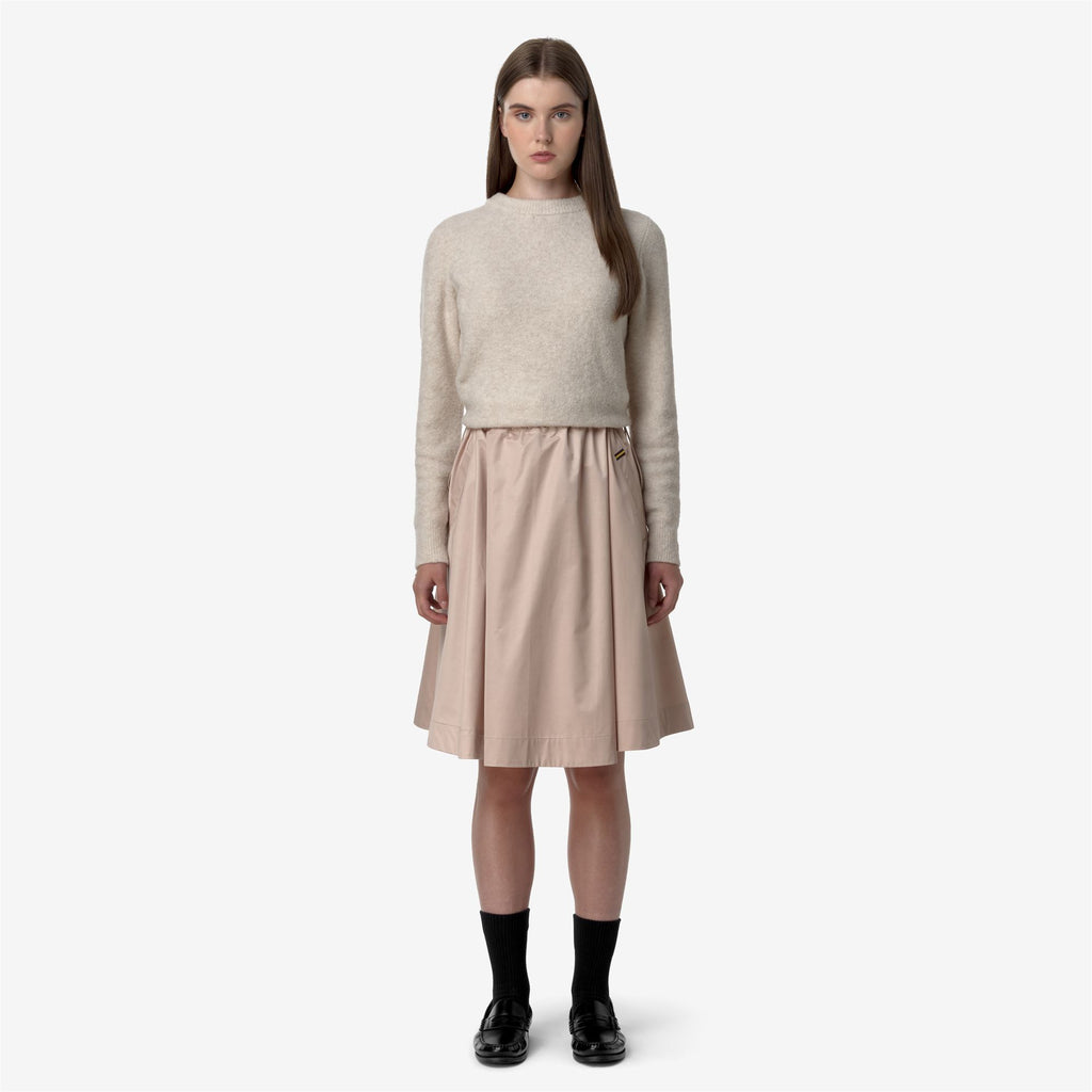 Skirts_WOMAN_GAELA SATIN_Longuette_Pink Tint - Commercial 4