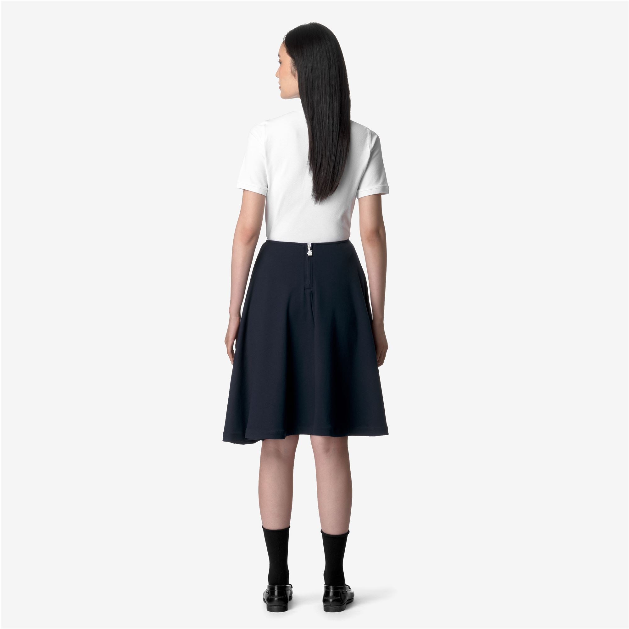 Skirts_WOMAN_BERENIL LIGHT SPACER_Longuette_Blue Depth - Commercial 6