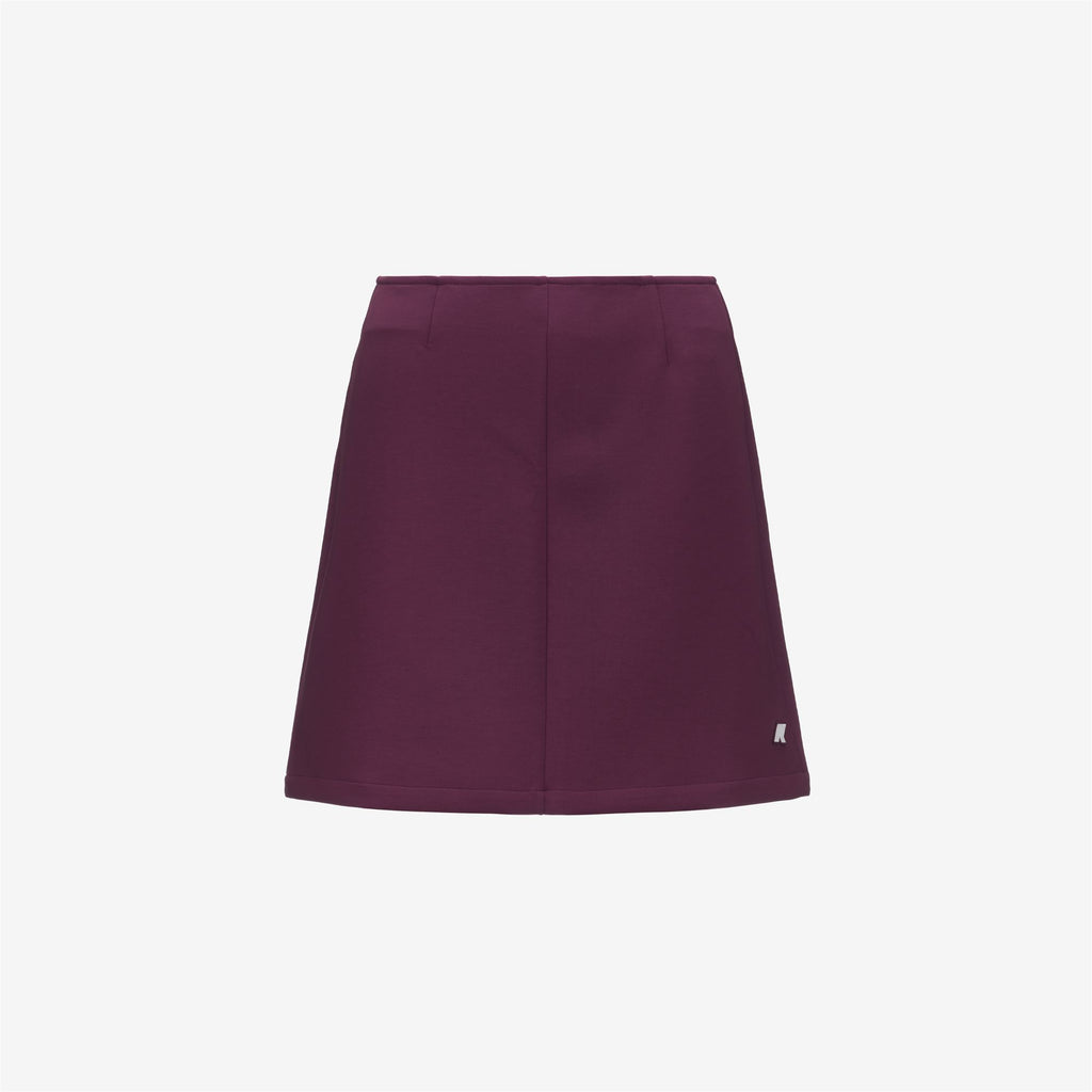 Skirts_WOMAN_VITTY LIGHT SPACER_Short_Violet Dk Purple - Commercial 1