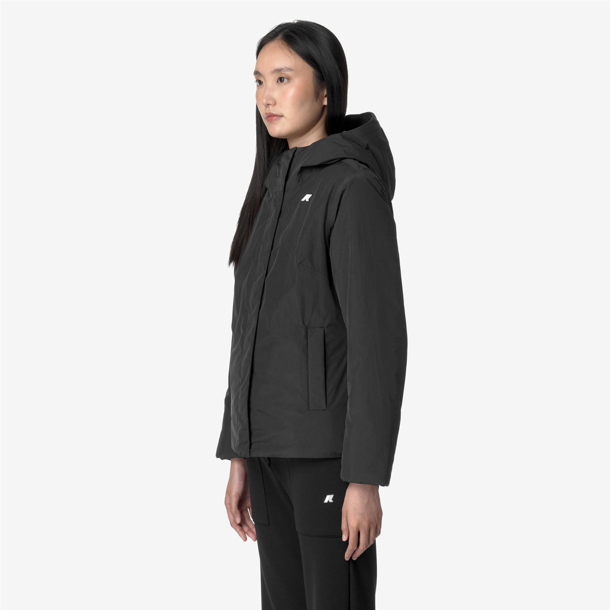 Jackets_WOMAN_LIL SOFT TOUCH MARMOTTA_Short_Black P-Blue A - Commercial 5