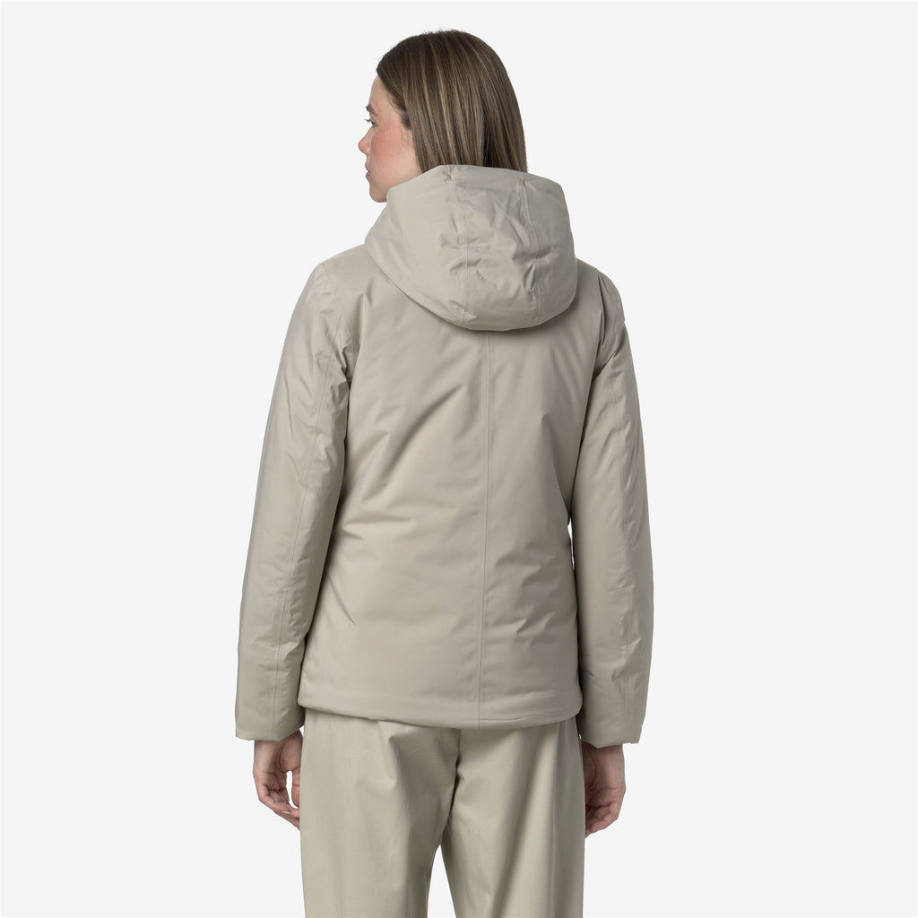 Jackets_WOMAN_LIL SOFT TOUCH MARMOTTA_Short_Beige Cashmere - Grey Goat - Commercial 6