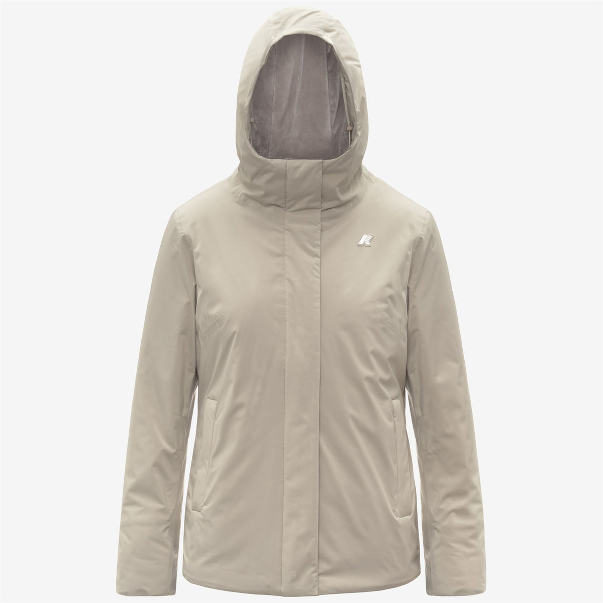 Jackets_WOMAN_LIL SOFT TOUCH MARMOTTA_Short_Beige Cashmere - Grey Goat - Commercial 1