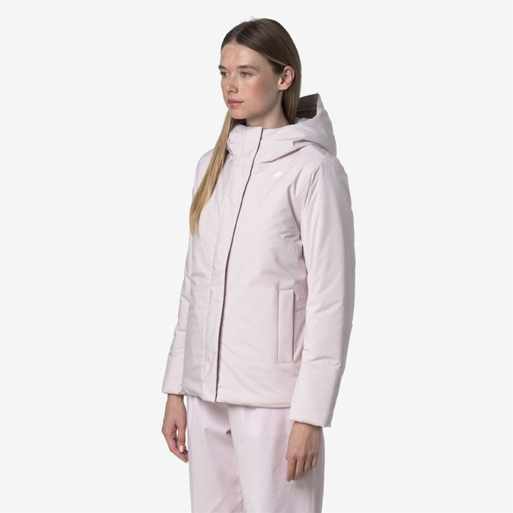 LIL SOFT TOUCH MARMOTTA - Jackets - Short - WOMAN - Rose Hushed-Grey Goat