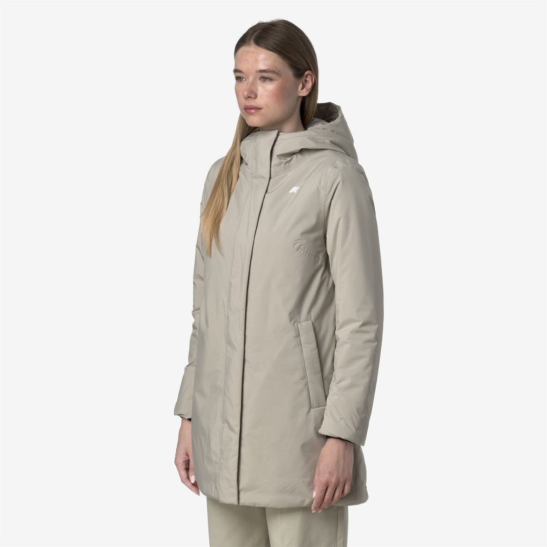 SOPHIE SOFT TOUCH MARMOTTA - Jackets - Mid - WOMAN - Beige Cashmere-Grey Goat