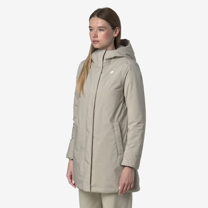 SOPHIE SOFT TOUCH MARMOTTA - Jackets - Mid - WOMAN - Beige Cashmere-Grey Goat