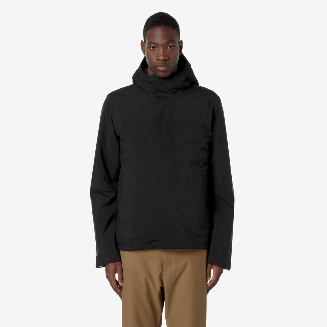 JACKEN BONDED PADDED - Vestes - Court - Homme - Black Pure 01