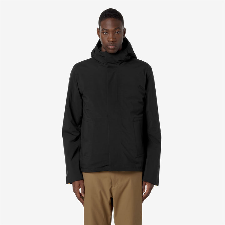 JACKEN BONDED PADDED - Vestes - Court - Homme - Black Pure 1