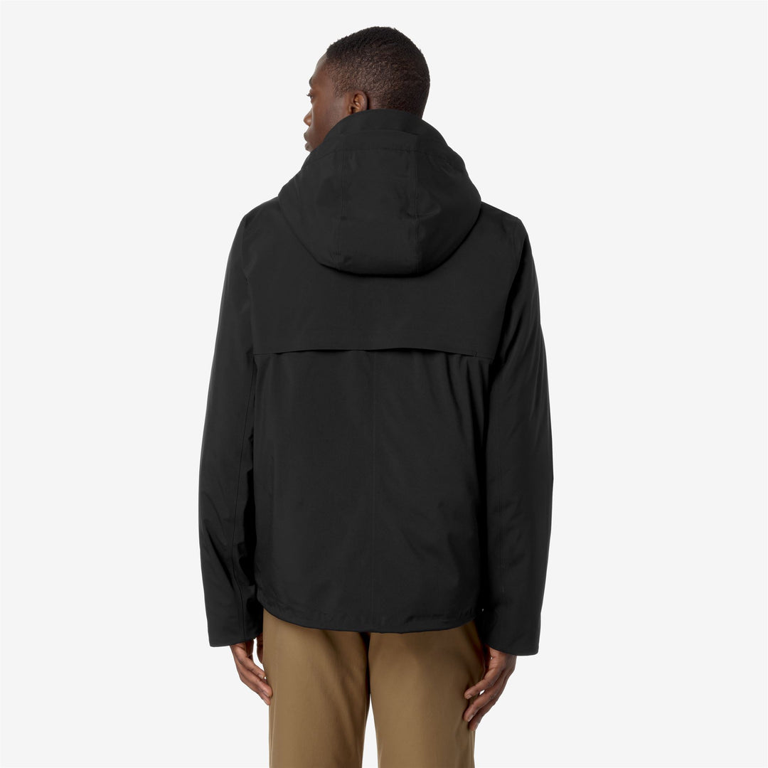JACKEN BONDED PADDED - Vestes - Court - Homme - Black Pure main