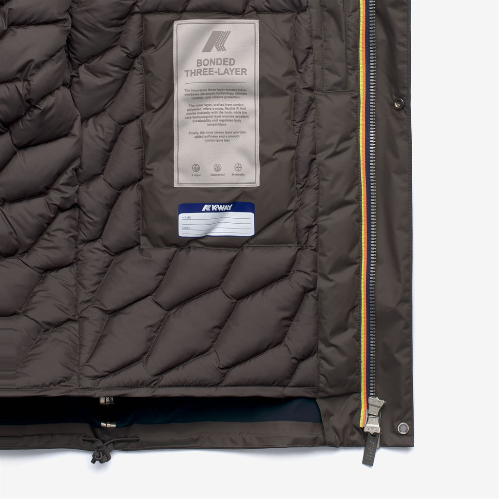Jackets_MAN_JACKEN BONDED PADDED_Short_Black Olive Combo - Black Olive - Commercial 3