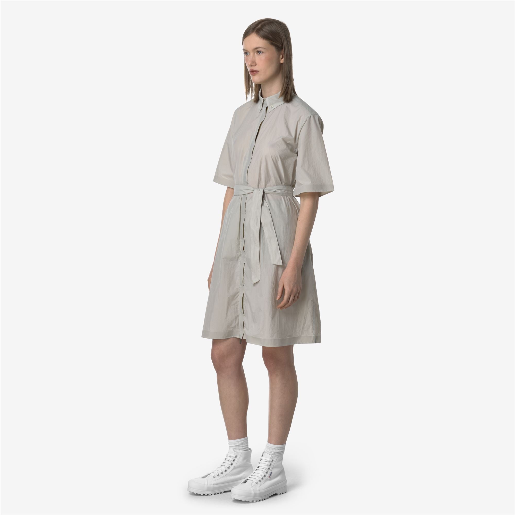 Jackets_WOMAN_LIZY_3/4 Length_BEIGE LT - Commercial 5