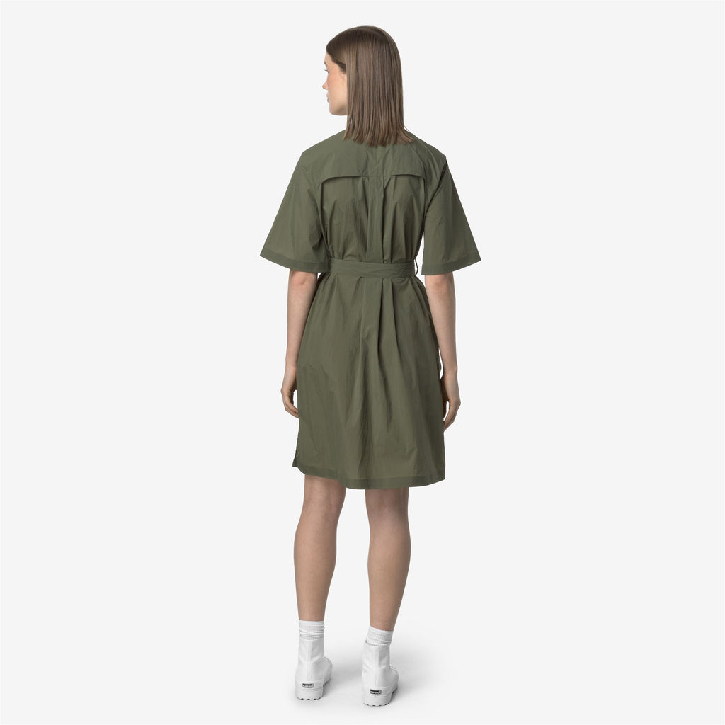 Jackets_WOMAN_LIZY_3/4 Length_Green Lichen - Commercial 6