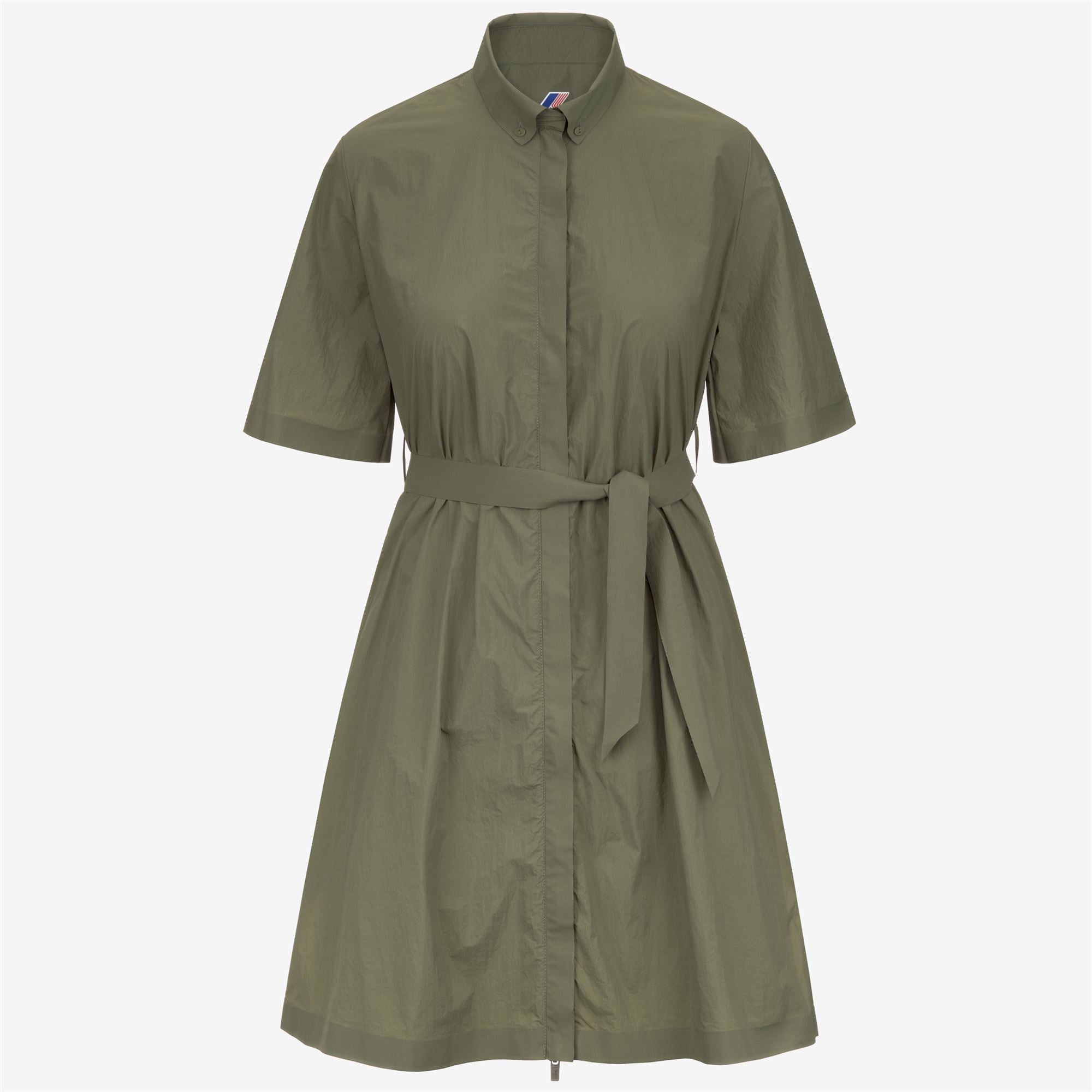 Jackets_WOMAN_LIZY_3/4 Length_Green Lichen - Commercial 1