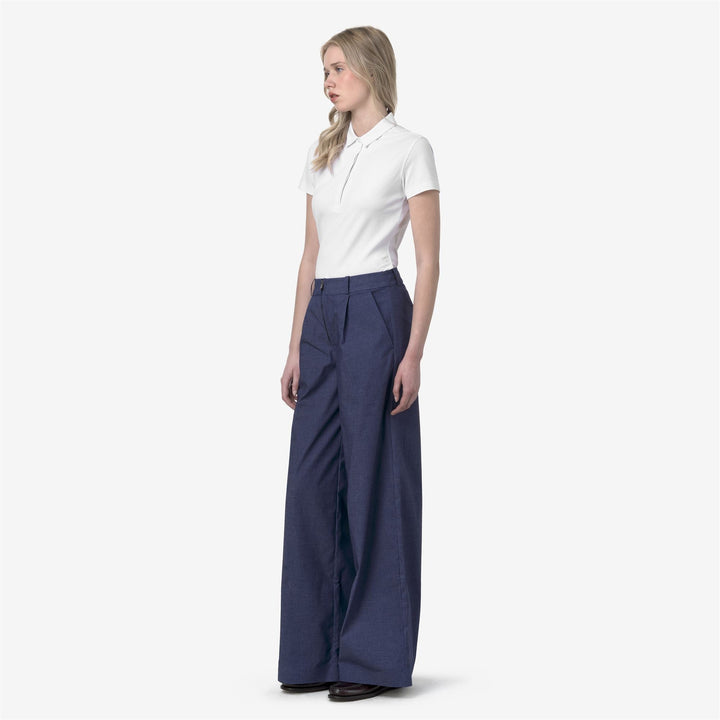 PIGALLE SOFT DENIM - Pants - Sport Trousers - WOMAN - BLUE DEEP COBALT