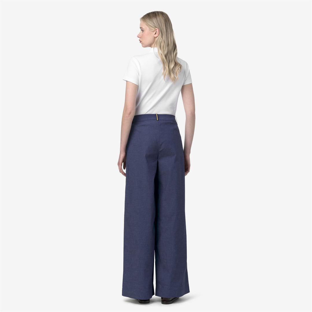 PIGALLE SOFT DENIM - Pants - Sport Trousers - WOMAN - BLUE DEEP COBALT