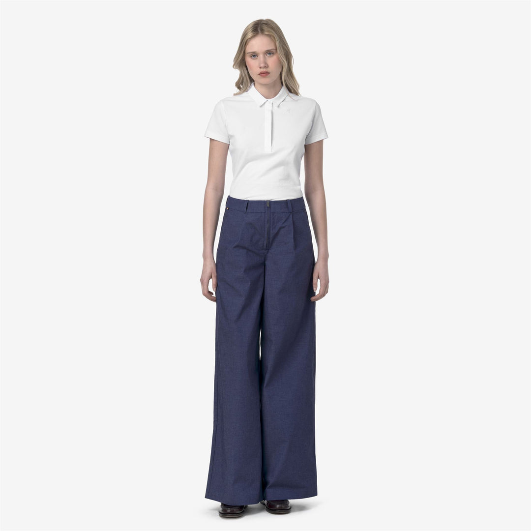 PIGALLE SOFT DENIM - Pants - Sport Trousers - WOMAN - BLUE DEEP COBALT
