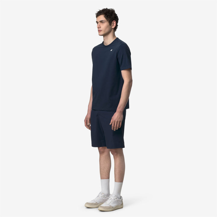 ADAME LIGHT STRETCH JERSEY - T-Shirt & Top - T-Shirt - Homme - Blue Insignia 3