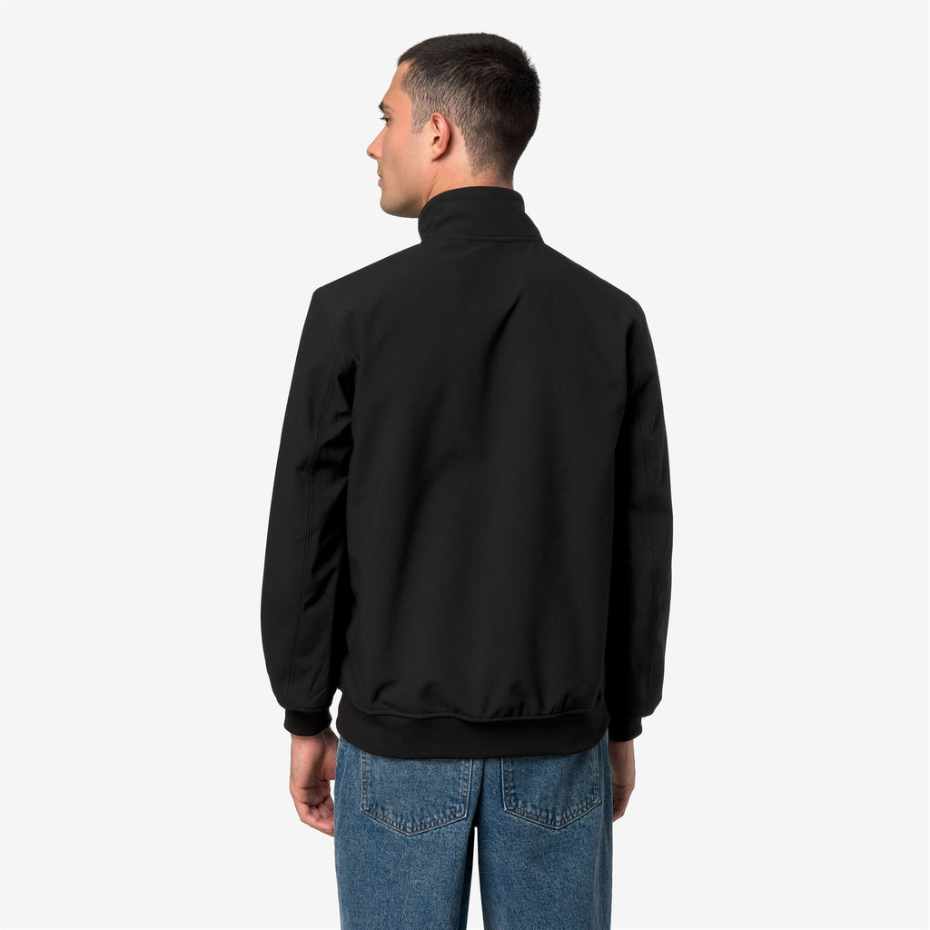 Jackets_Man_HERVE BONDED_Short_Black P-Blue D - Commercial 6