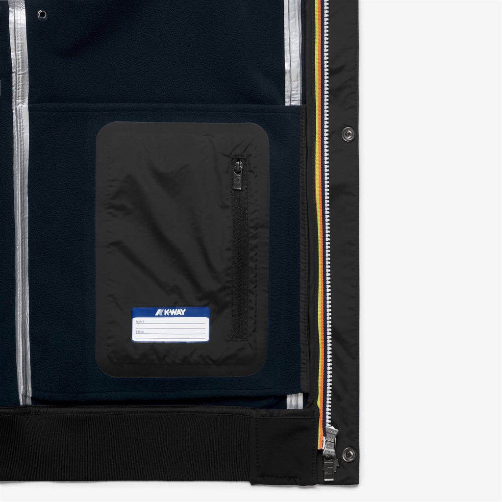 Jackets_Man_HERVE BONDED_Short_Black P-Blue D - Commercial 2